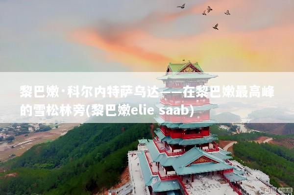 黎巴嫩·科尔内特萨乌达——在黎巴嫩最高峰的雪松林旁(黎巴嫩elie saab)